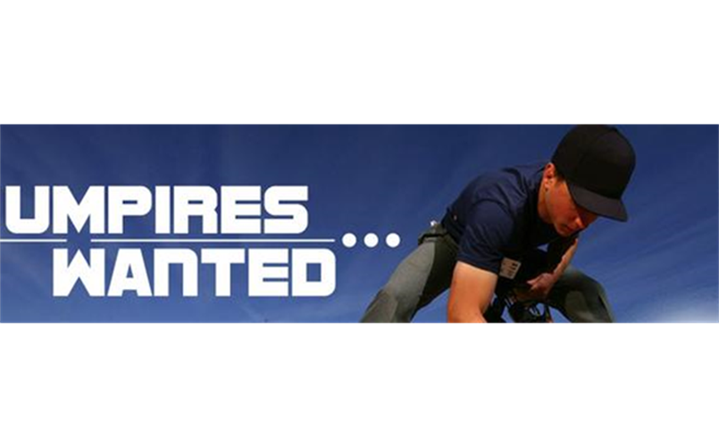 Umpires we need you!